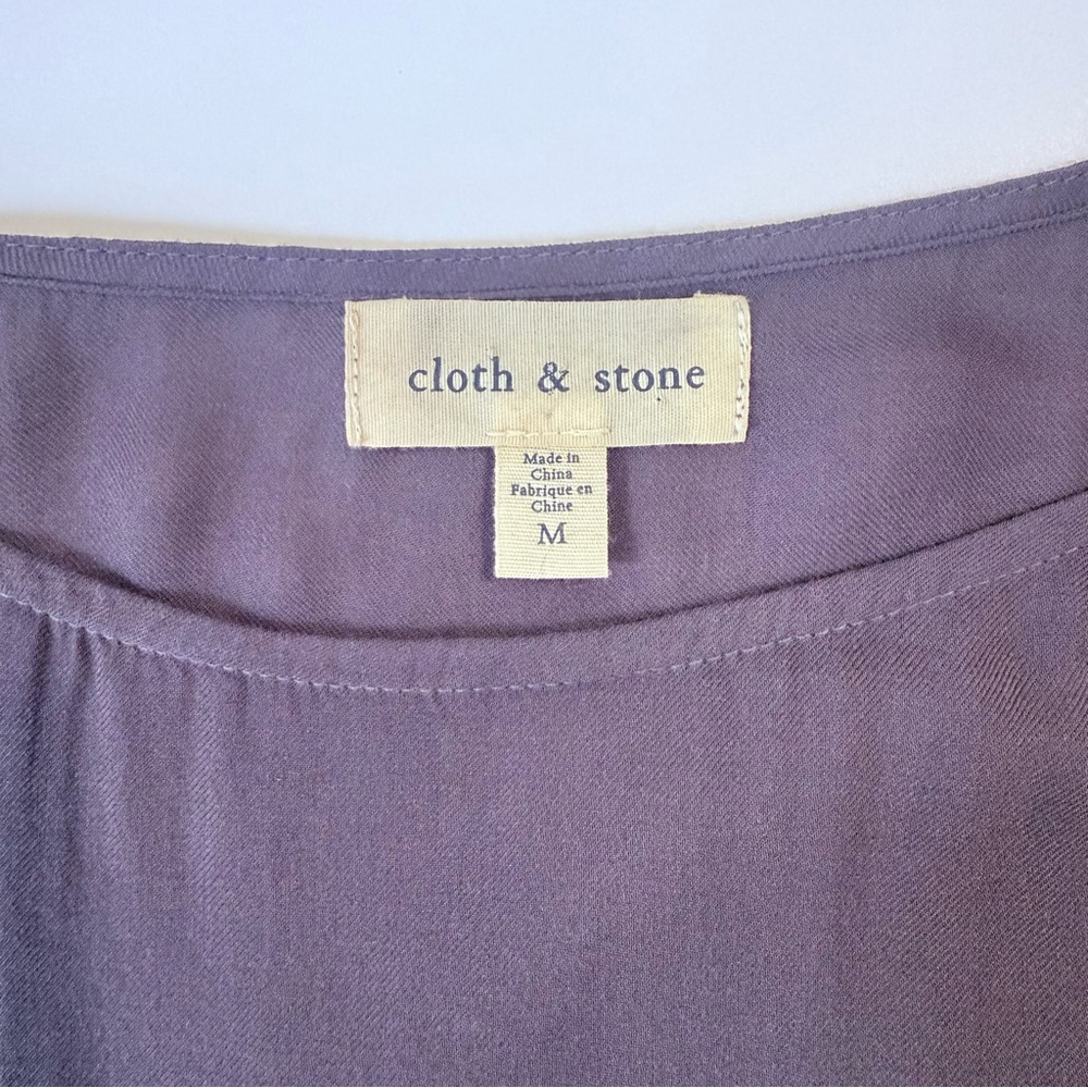 Anthropologie T-Shirt Tunic Dress by Cloth‎ & Stone Size M - Picture 6 of 9